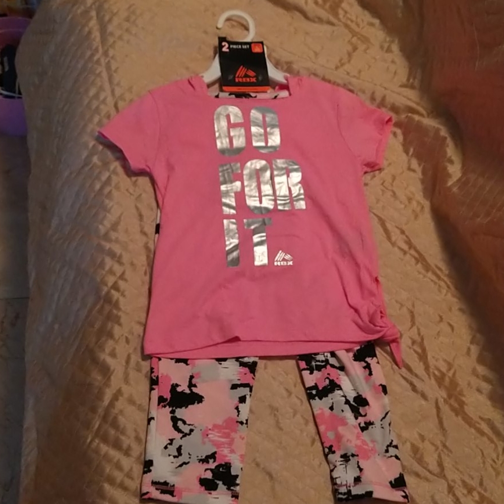 RBX Athletic Set Pink Size 6X